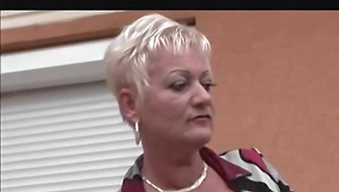 Shorthair-Golden-Haired Granny - Bbc double penetration