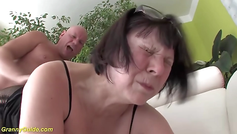 68 years old grandma first time big cock fucked