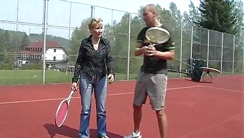 Grandma Fucks In Public For The First Time